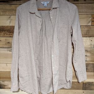 Collard Speckled Shirt